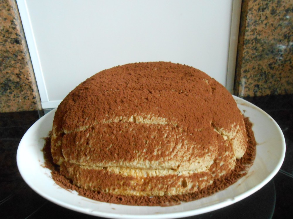 Zuccotto, a különleges formájú torta, varázslatos krémmel. Csodálatos sütemény és nagyon fincsi!