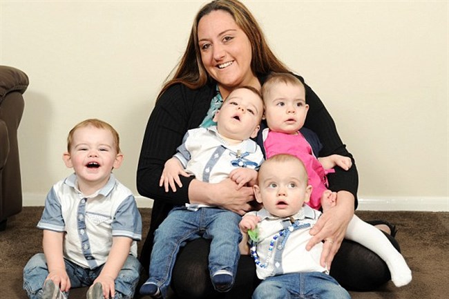 Nyolc hónap alatt négy gyermeket szült egy nő