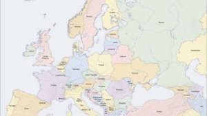 Így nézne ki Európa, ha az egy főre jutó államadósság határozná meg az országok méretét