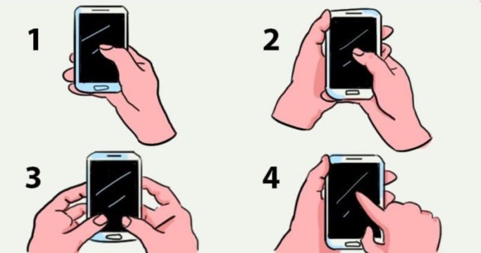 Te hogyan tartod a telefonodat a kezedben? Ez elárulja, milyen személyiséged van!